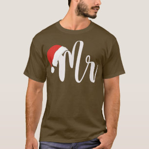Camiseta Sr. Claus Navidades divertidos que coinciden con e