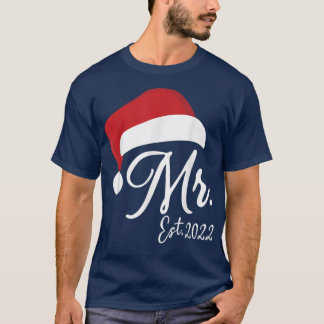 Camiseta Sr. Claus y Sra. Claus Est