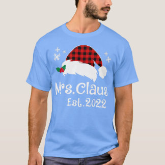 Camiseta Sr. Claus y Sra. Claus Est