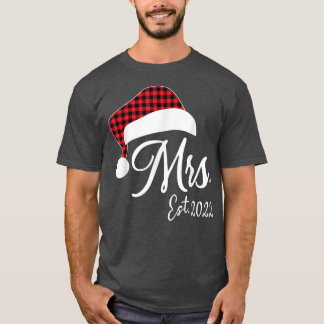 Camiseta Sr. Claus y Sra. Claus Est