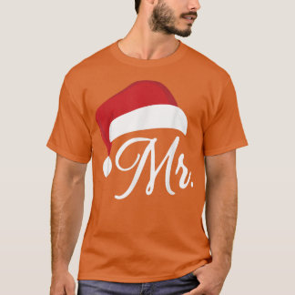 Camiseta Sr. Claus y Sra. Claus Est