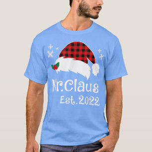 Camiseta Sr. Claus y Sra. Claus Est