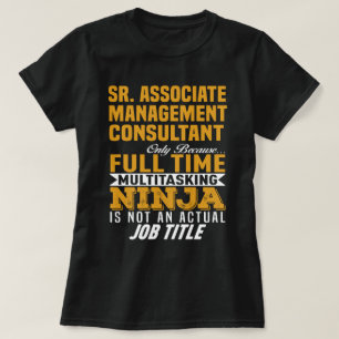 Camiseta Sr. Consultor Adjunto de Gestión