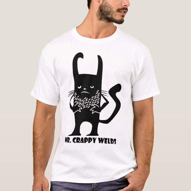 Camiseta Sr. Crappy Welds (Anverso)
