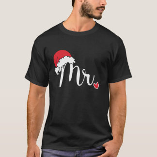 Camiseta Sr. Cute Santa Claus Navidades de Navidad Pajamas 