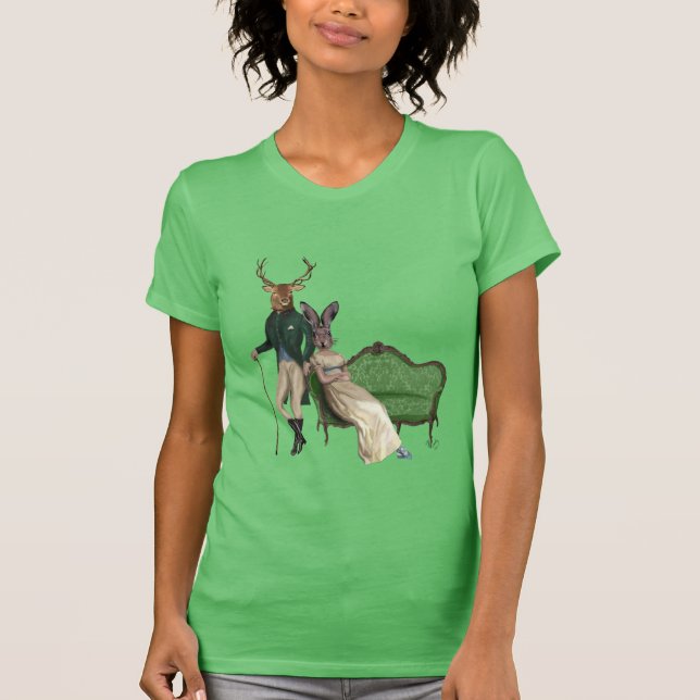 Camiseta Sr. Deer y Sra. Rabbit 2 (Anverso)