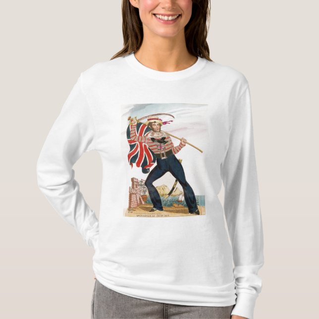 Camiseta Sr. E.F. Saville como 'Union Jack (Anverso)