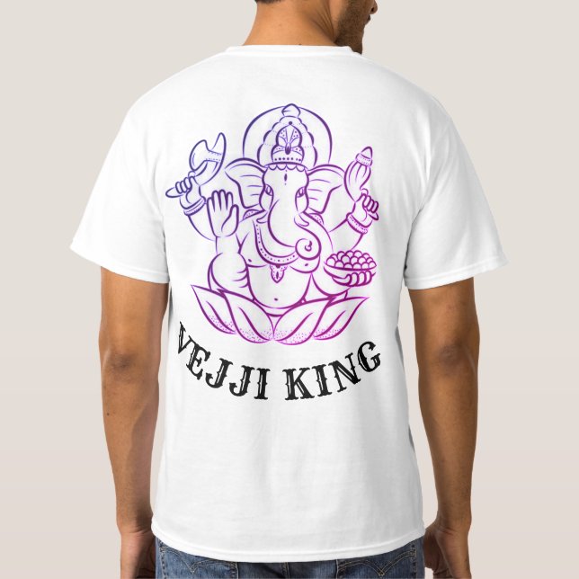 Camiseta Sr. Elephanté T-Shirt (Edición Blanca) (Reverso)