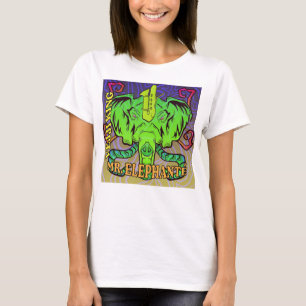 Camiseta Sr. Elephanté Womans T-Shirt (Edición Blanca)