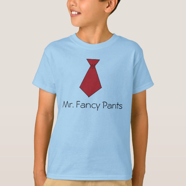 Camiseta Sr. Fancy Pants T-Shirt (Anverso)