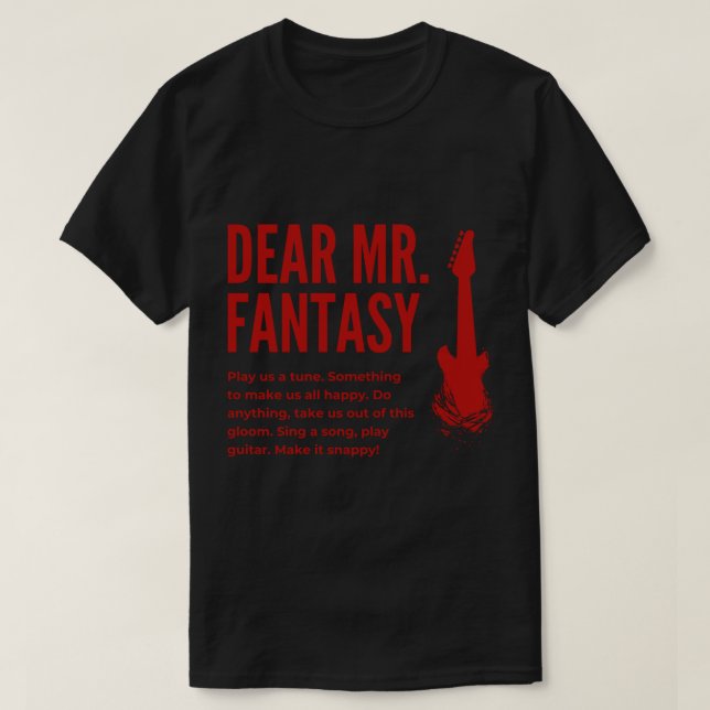 Camiseta Sr. Fantasy Classic T-Shirt (Diseño del anverso)