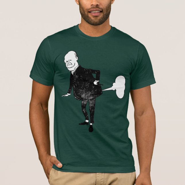 Camiseta Sr. Farting Pants (Anverso)