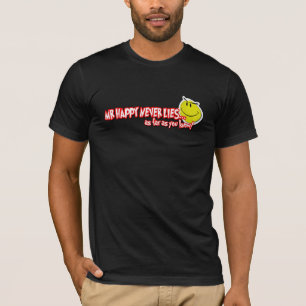 Camiseta Sr. feliz….nunca miente
