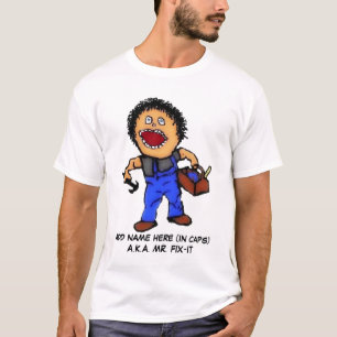 Camiseta Sr. Fix It Builder Personalizado
