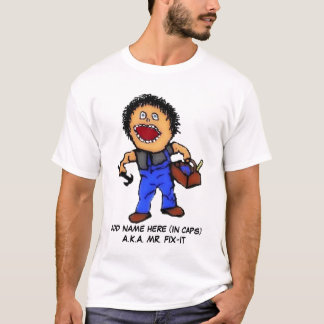Camiseta Sr. Fix It Builder Personalizado