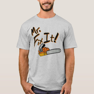 Camiseta Sr. Fix It Chainsaw