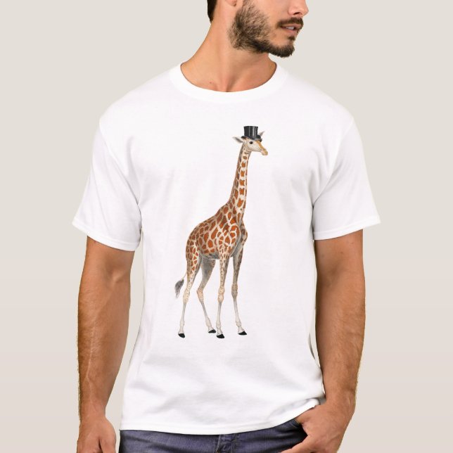 Camiseta Sr. Giraffe (Anverso)