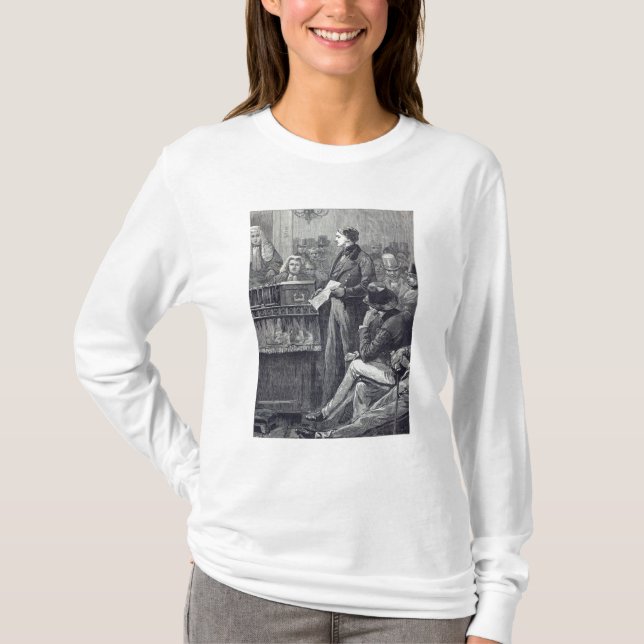 Camiseta Sr. Gladstone que entrega su discurso virginal (Anverso)