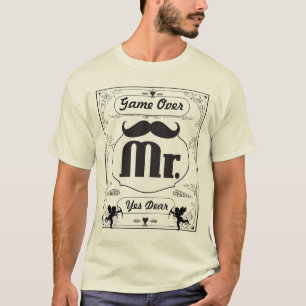 Camiseta Sr. Groom Mustache