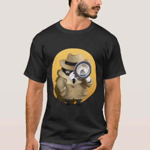 Camiseta Sr. Grumpy Boston Terrier Detective
