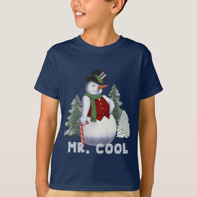 Camiseta Sr. Guay - Snowman (Anverso)