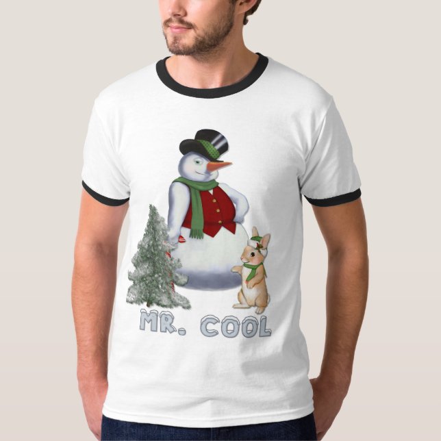 Camiseta Sr. Guay - Snowman (Anverso)