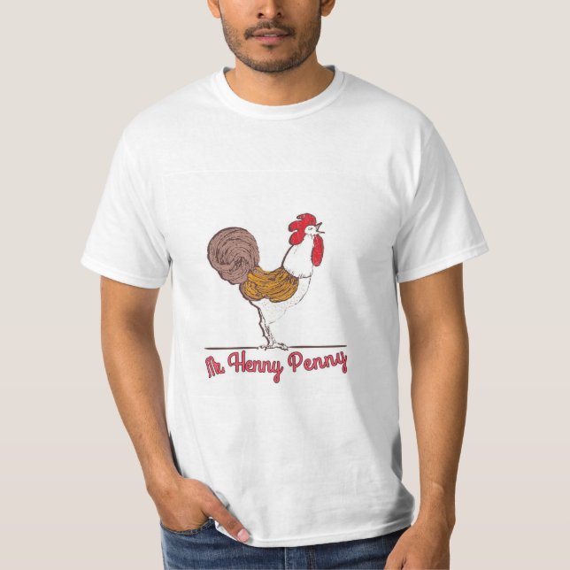 Camiseta Sr. Henny Penny Tshirt para hombres (Anverso)
