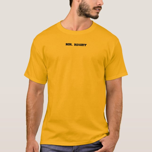 Camiseta Sr. la Right (Anverso)