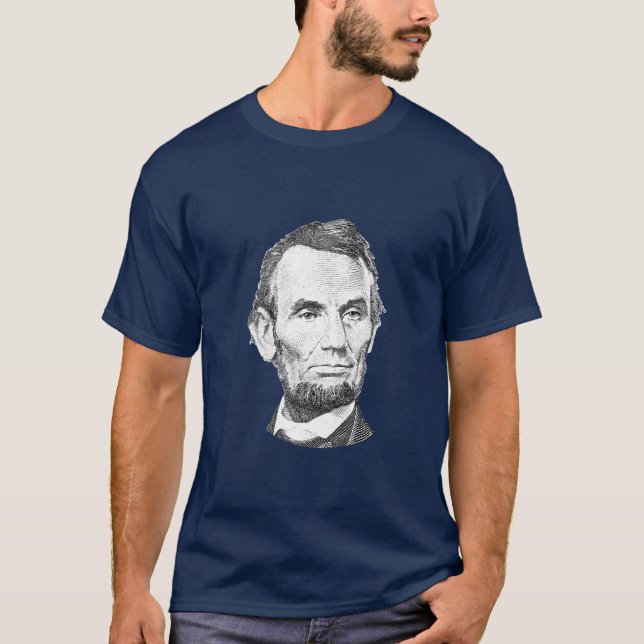 Camiseta Sr. Lincoln -- El presidente de América (Anverso)