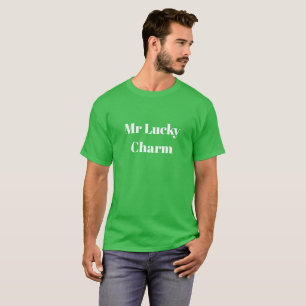 Camiseta Sr. Lucky Charm St Patricks Day Novedad de vacacio