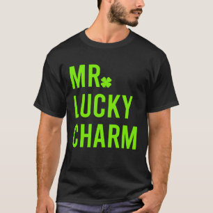 Camiseta Sr. Lucky Charm Suspenders St Patricks Day Niños