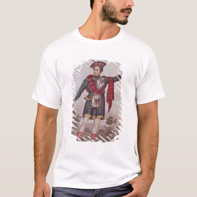 Camiseta Sr. Macready en el papel de Rob Roy Macgregor (Anverso)