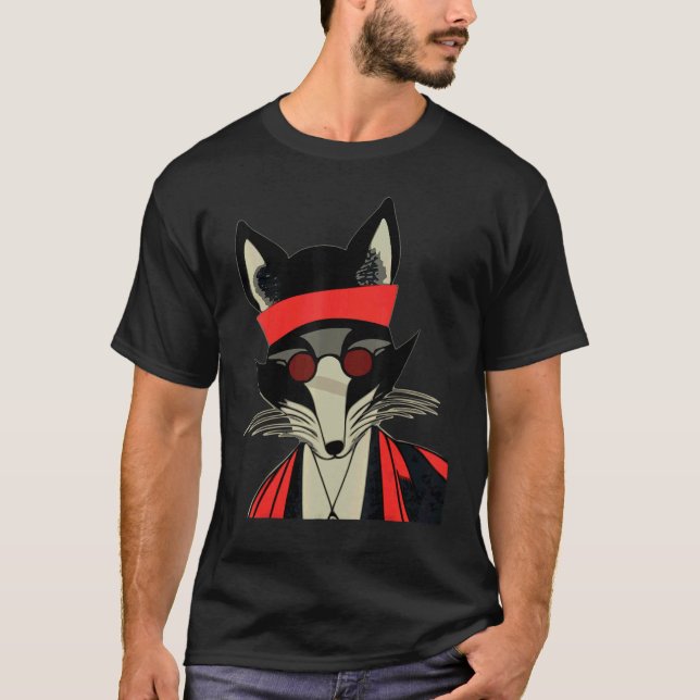 Camiseta Sr. Nice Fox (Anverso)