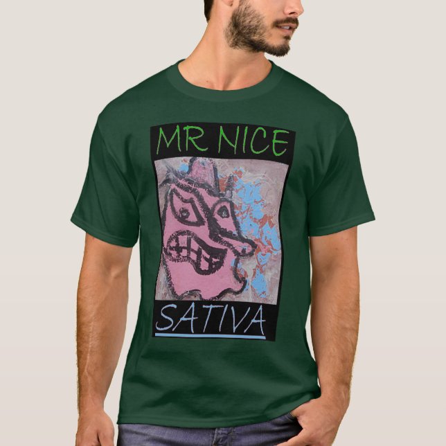 CAMISETA SR. NICE SATIVA (Anverso)
