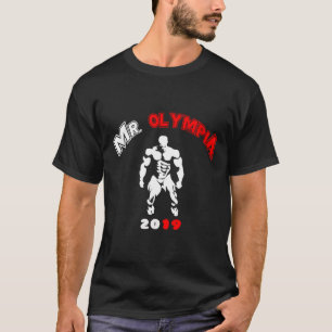 Camiseta Sr. Olympia 2019 Gym Bodybuilding Fitness Workout