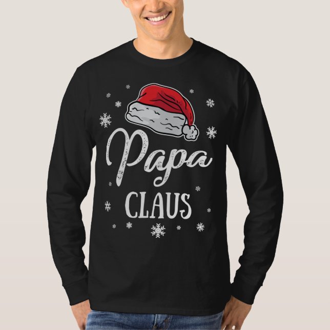 Camiseta Sr. Papa Santa Claus Navidades Papá Matando A La F (Anverso)