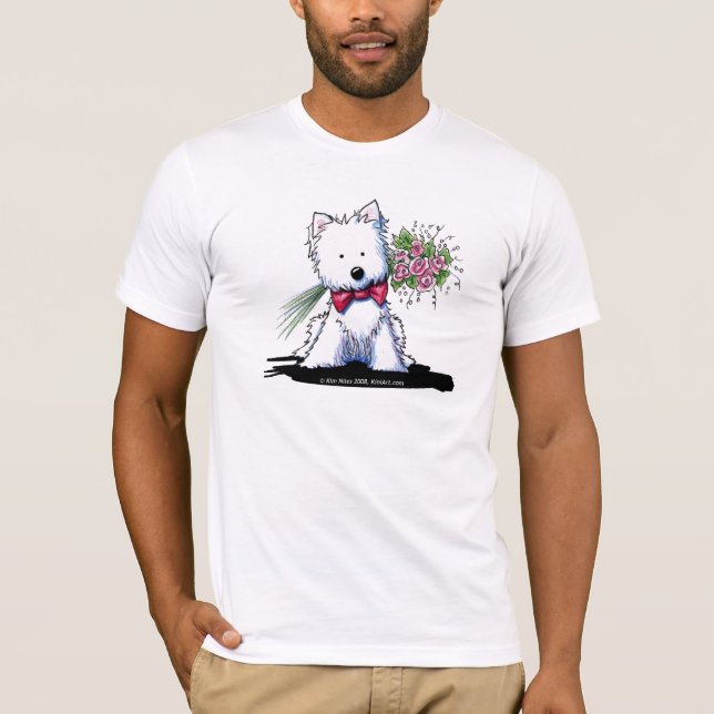 Camiseta Sr. Pawfect Westie (Anverso)