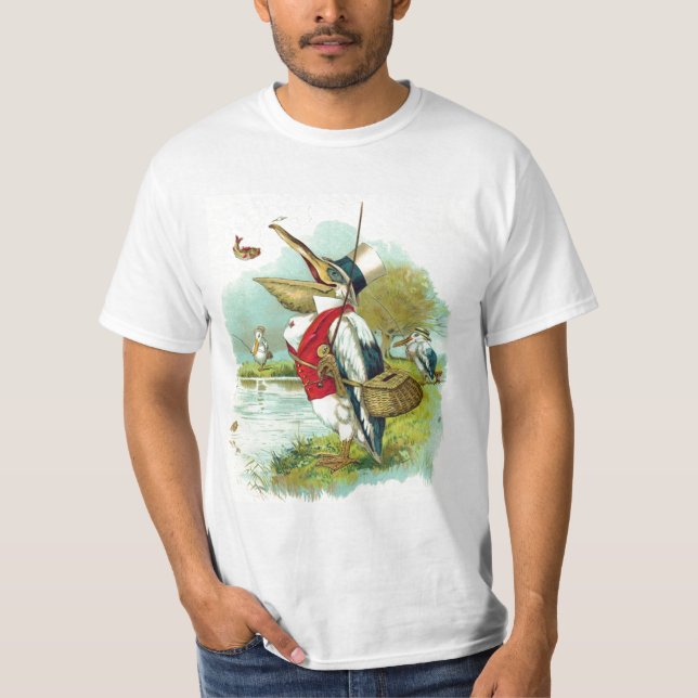 CAMISETA SR. PELICAN FISHING (Anverso)