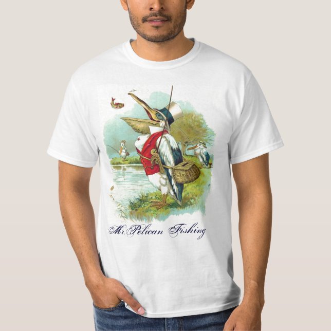 CAMISETA SR. PELICAN FISHING (Anverso)