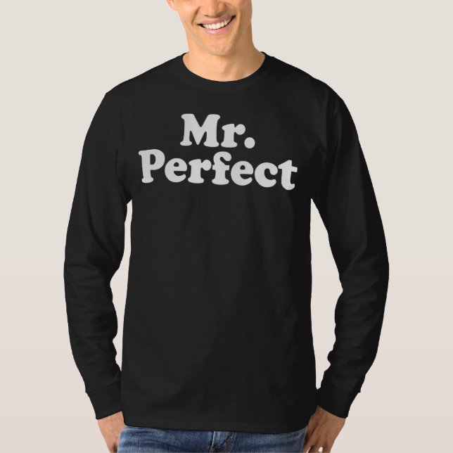 Camiseta Sr. Perfect (Anverso)