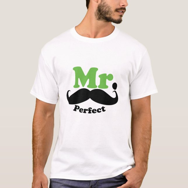 Camiseta Sr. Perfect (Anverso)