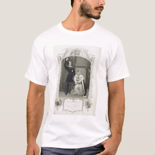 Camiseta Sr. Phelps como Hamlet y Srta. Glyn como reina