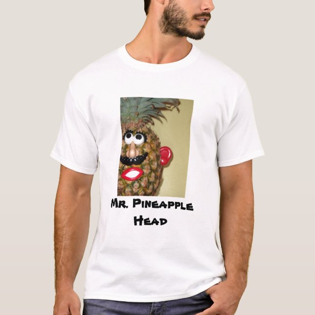 Camiseta Sr. Pineapple Head (Anverso)