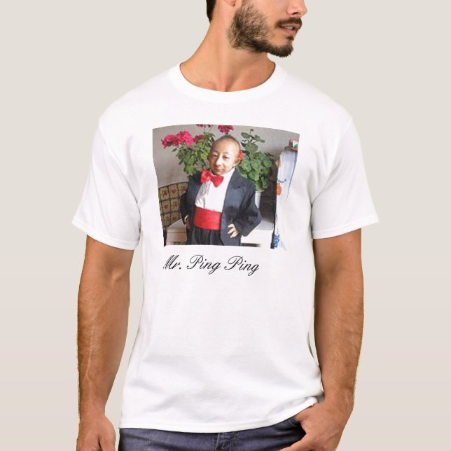 Camiseta Sr. Ping Ping (Anverso)