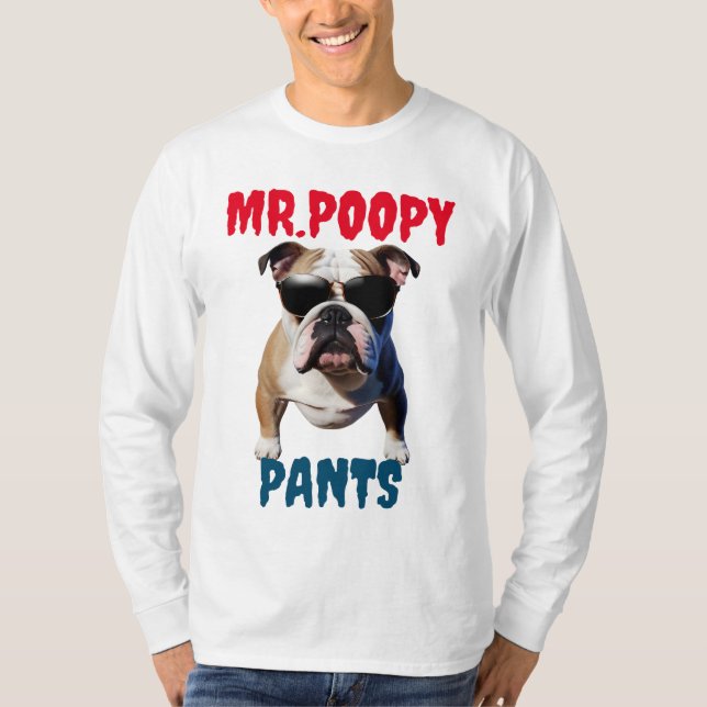 Camiseta Sr. Poopy Pants (Anverso)