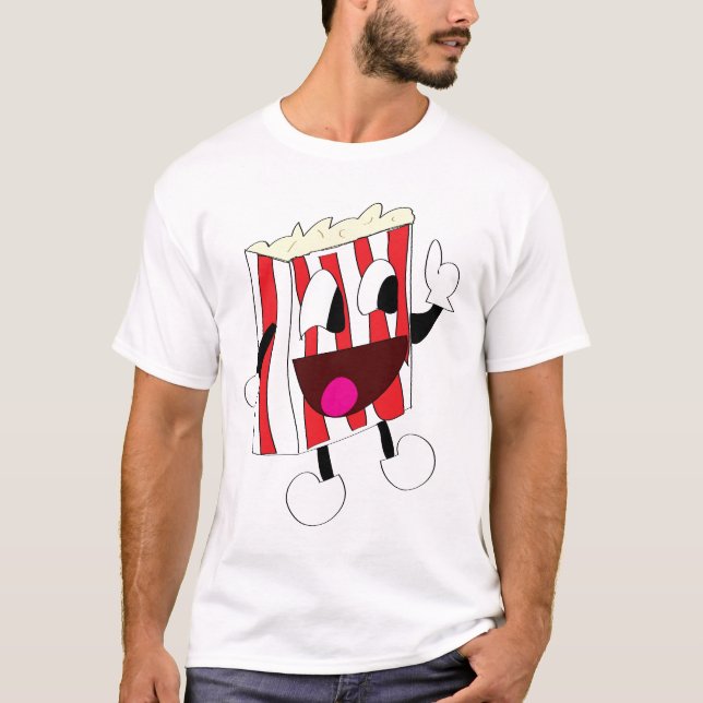 Camiseta Sr. Popcorn (Anverso)