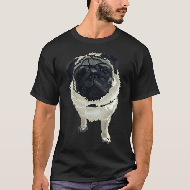 Camiseta Sr. Pug (Anverso)