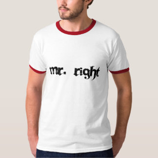 Camiseta sr. right