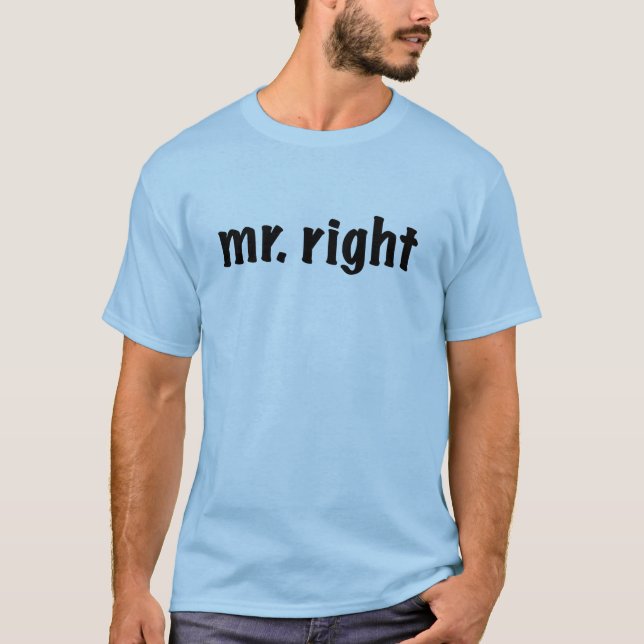 Camiseta sr. right (Anverso)