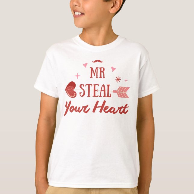 Camiseta Sr roba tu corazón  (Anverso)
